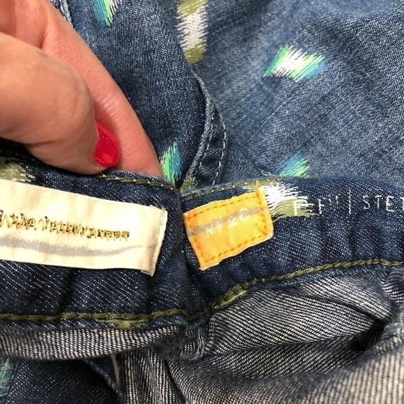 Anthropologie-pilcro & The Letterpress Jean Shorts Size 26 - Picture 7 of 8